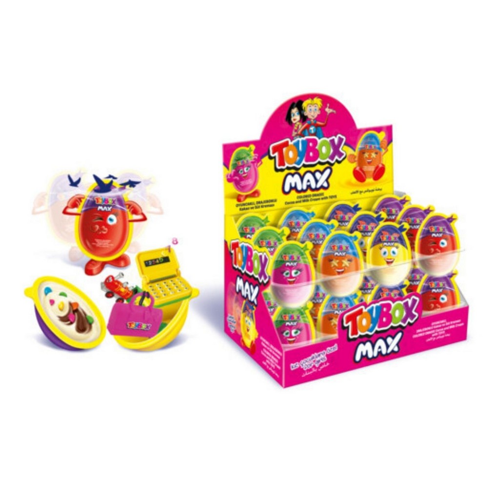 Toybox Max Kız Yumurta 20 Gr x24 lü Paket