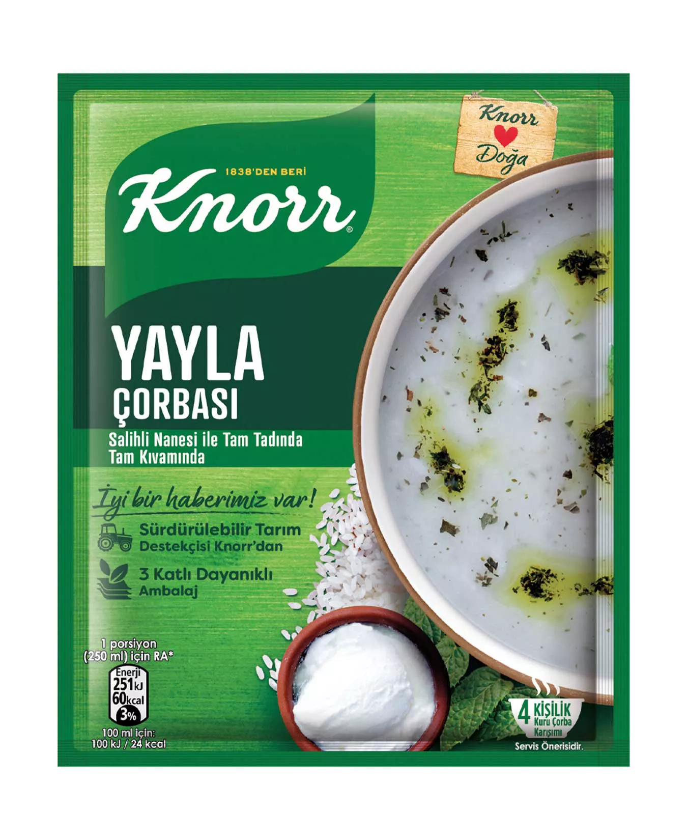 Knorr Çorba Yayla Çorbası 