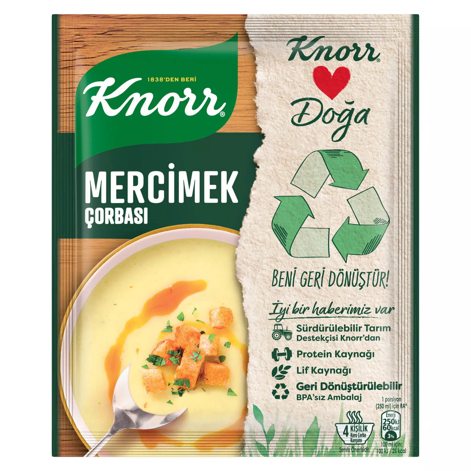 Knorr Çorba Mercimek Çorbası 