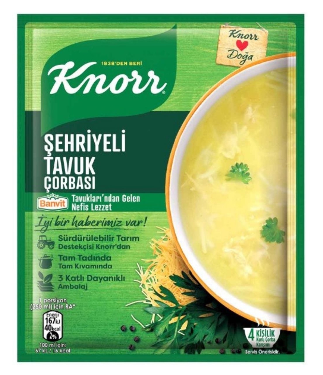 Knorr Çorba Şehriyeli Tavuk Çorbası 