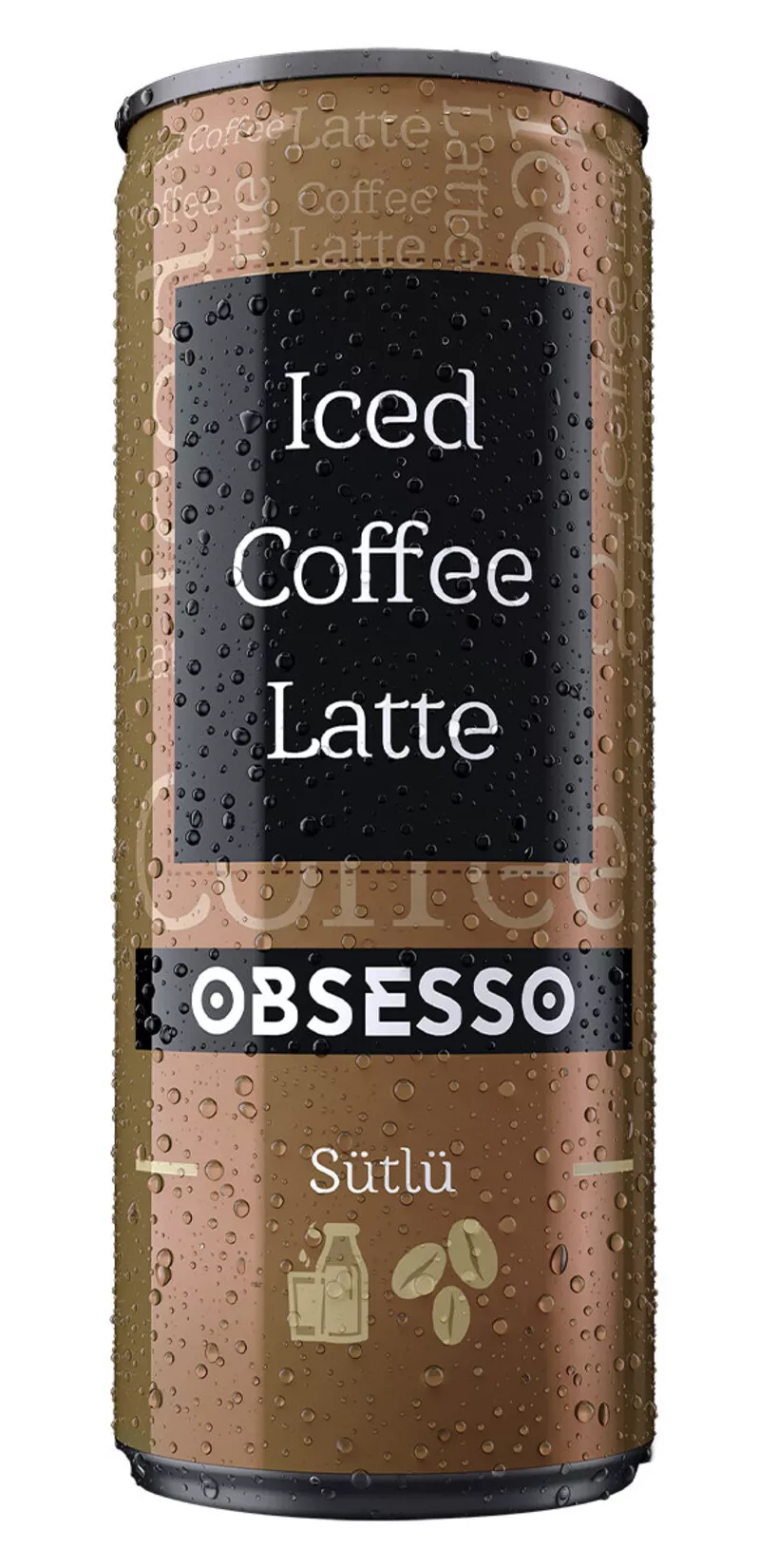 Obsesso Soğuk Kahve Latte Sütlü 250 Ml