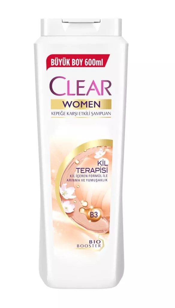 Clear Women Şampuan 350 Ml Kil Terapi