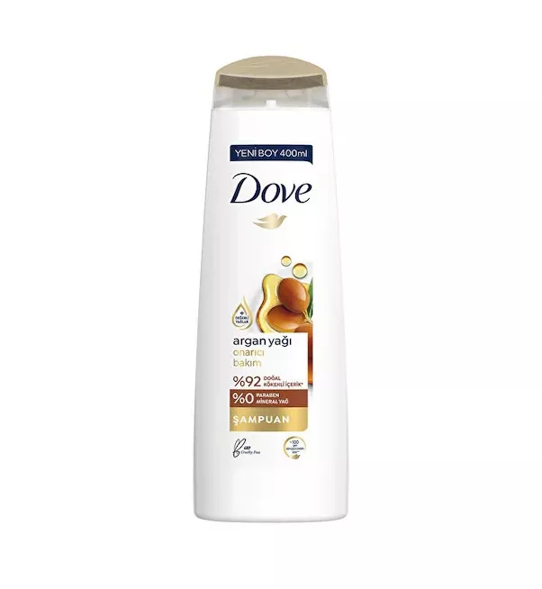 Dove Şampuan 400 Ml Onarıcı Bakım Argan Yağı