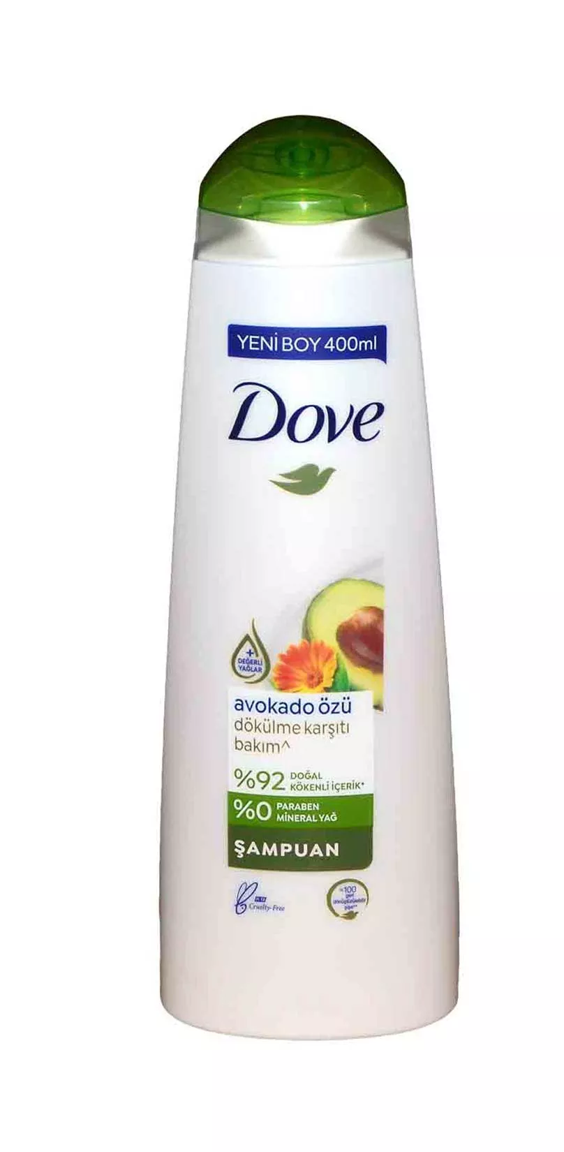 Dove Şampuan 400 Ml Dökülme Karşıtı Avokado