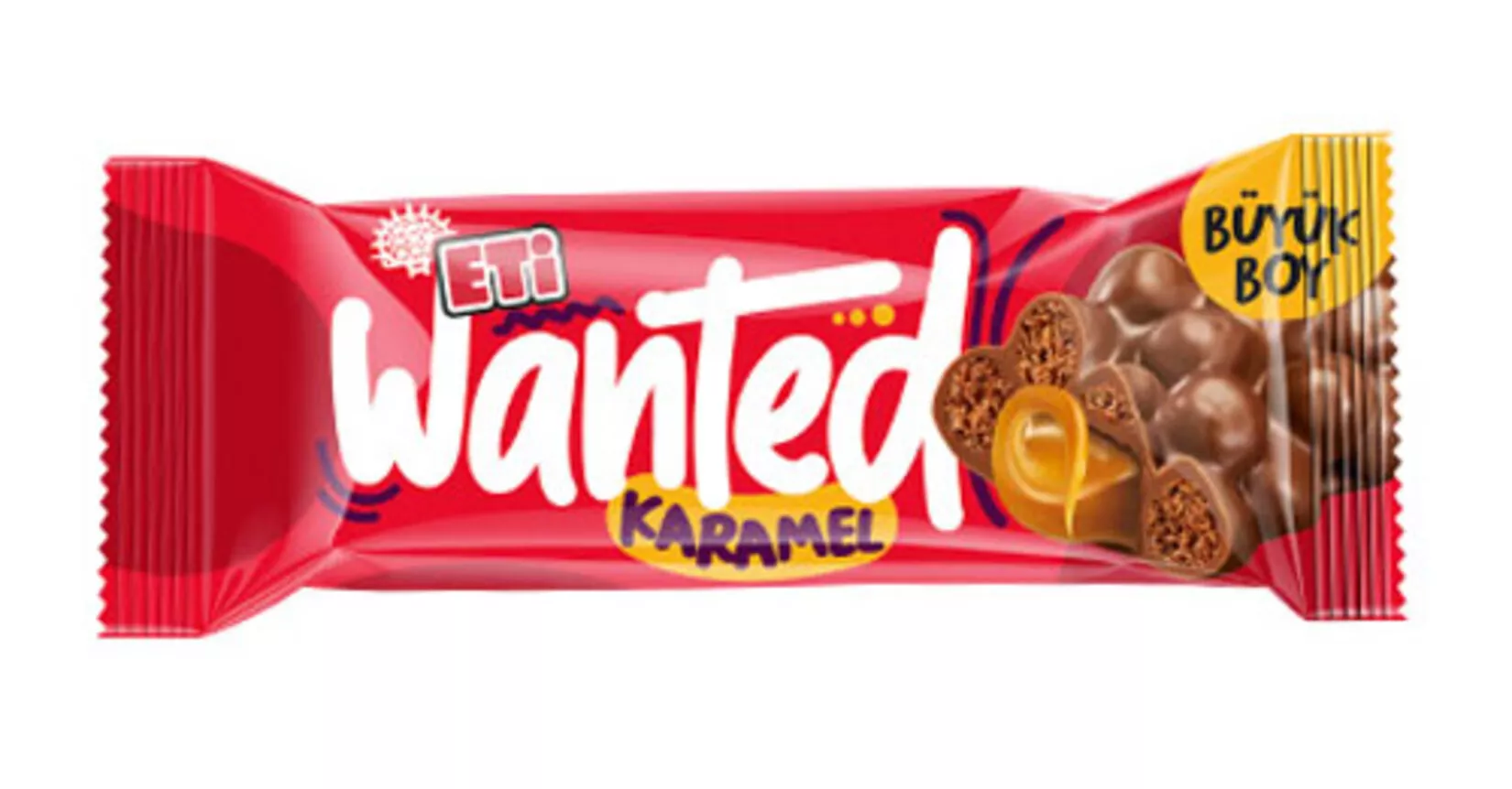 Eti Wanted Karamelli Çikolata 32 Gr 