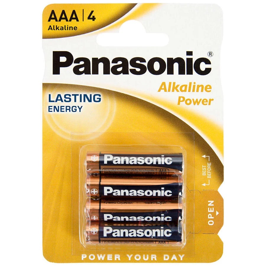 Panasonic AAA 4 lü İnce Pil Alkaline