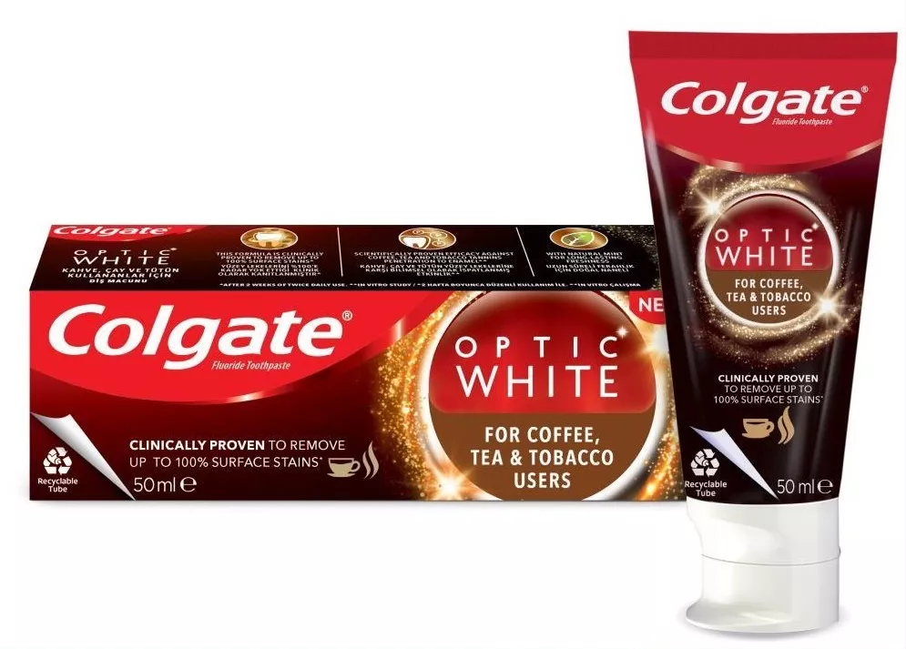 Colgate Optik White Çay Kahve 50 Ml 