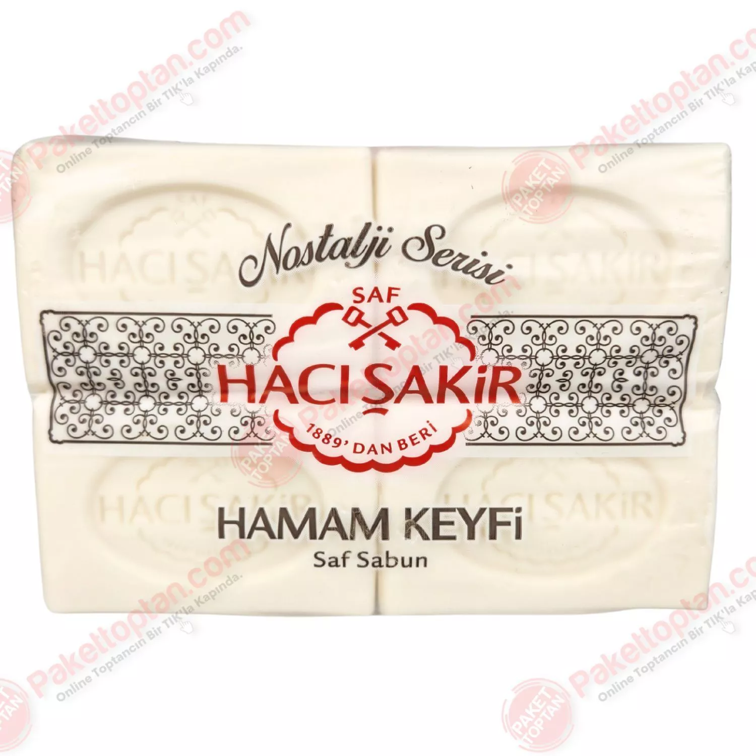 Hacı Şakir 800 gr Sabun Hamam Keyfi (4x200 gr)