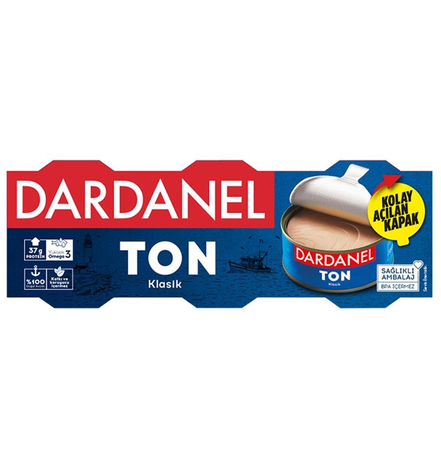 Dardanel Ton Klasik 3x75 Gr