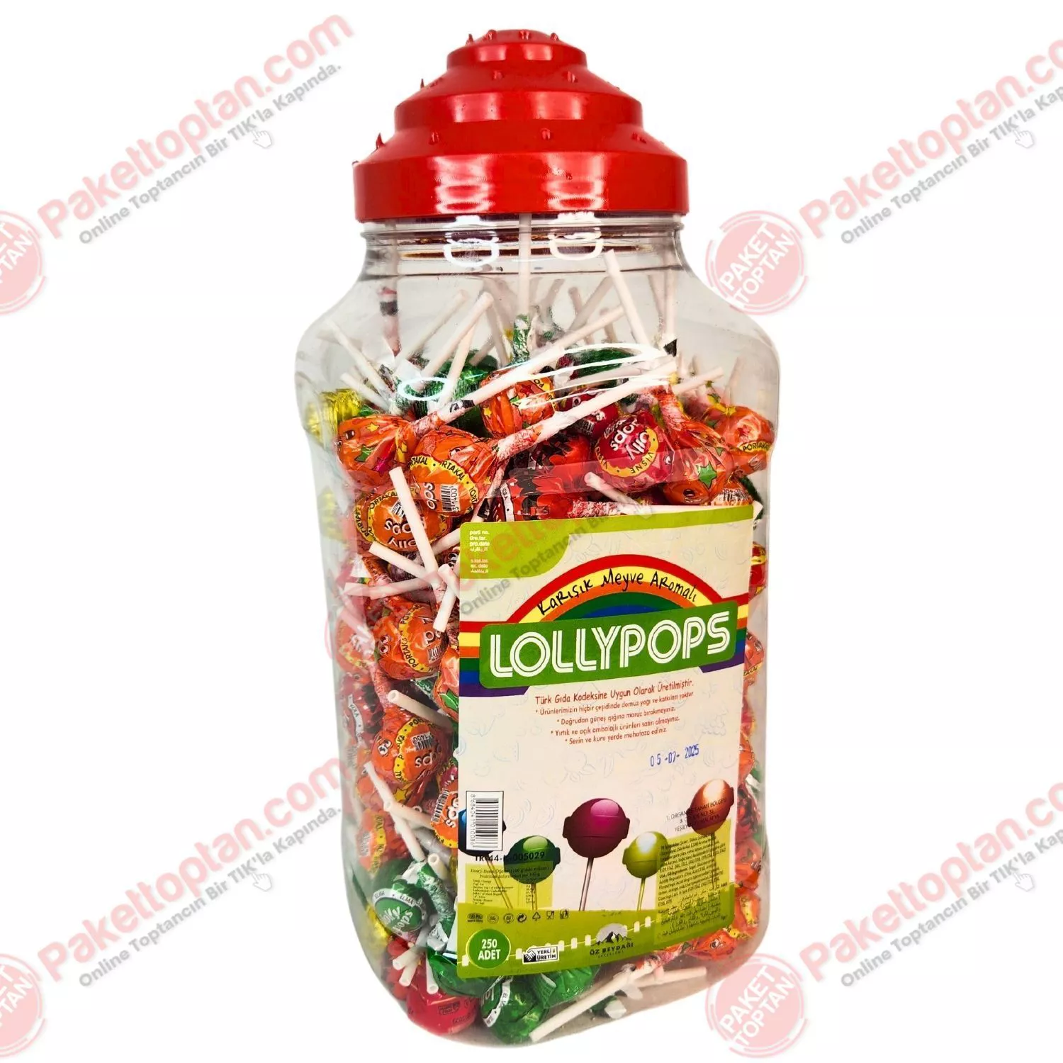 Lollypops 10 Gr Saplı Şeker 