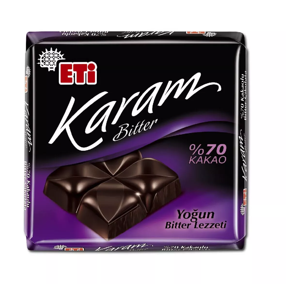 Eti Karam %70 Bitter Kare Çikolata 60 Gr 