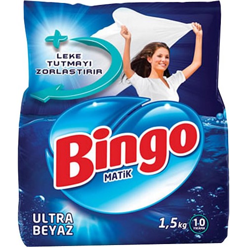 Bingo Matik 1,5 Kg Ultra Beyaz 