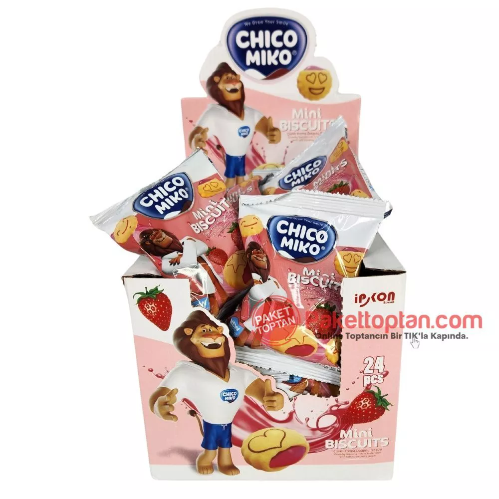 Chico Miko Çilekli Biscuits 30 Gr 