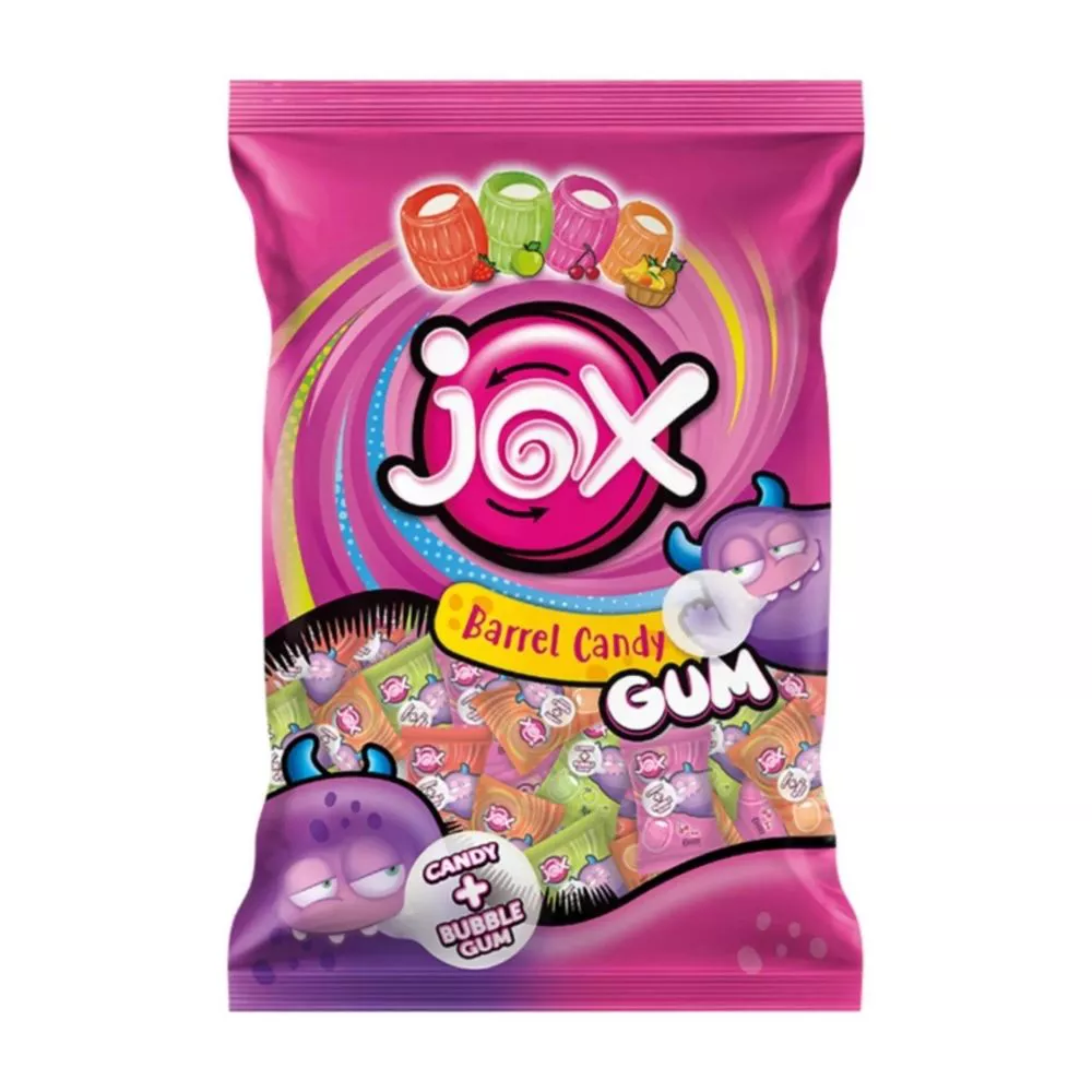Jox Şeker 1 Kg Sakızlı (200 Adet)