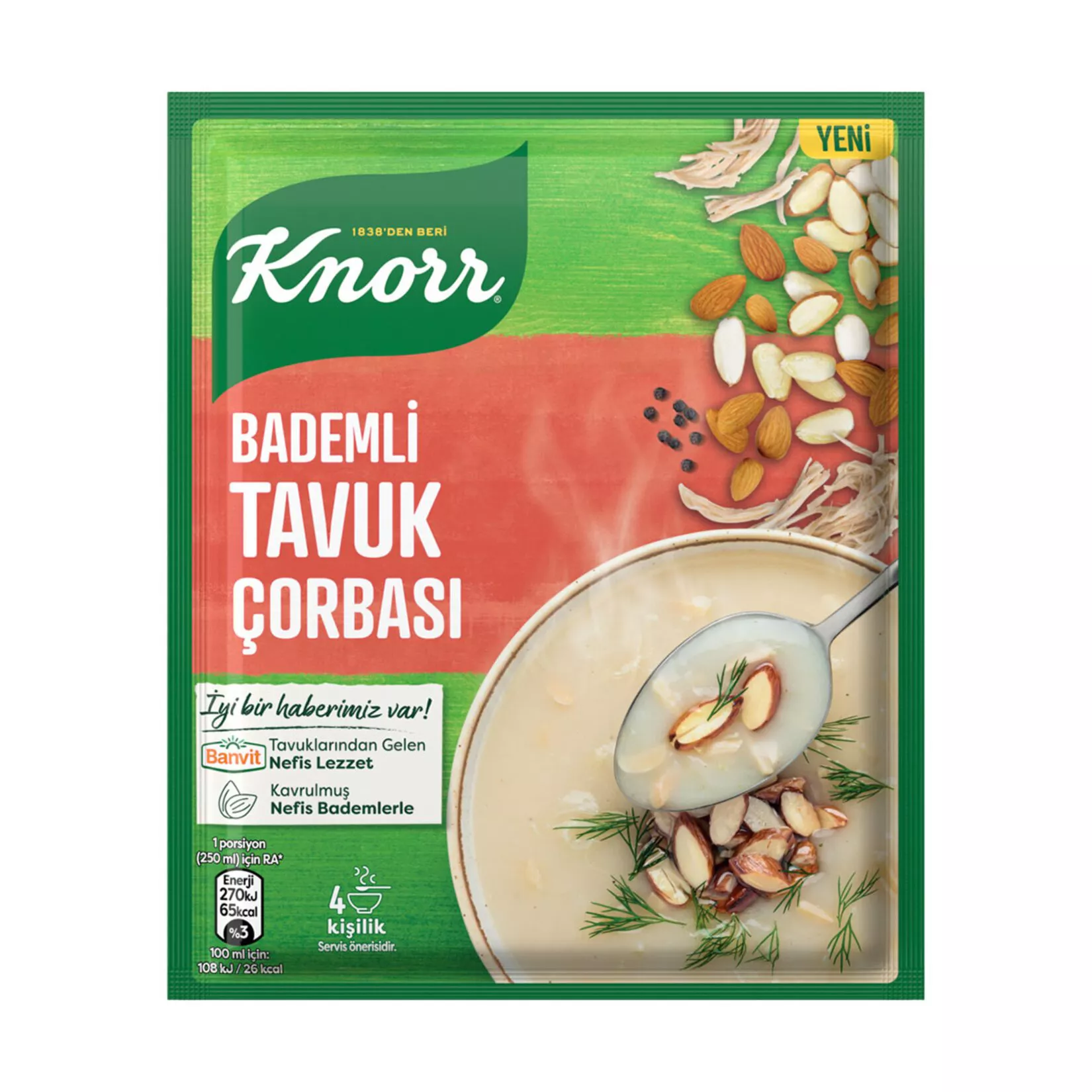 Knorr Çorba Bademli Tavvuk