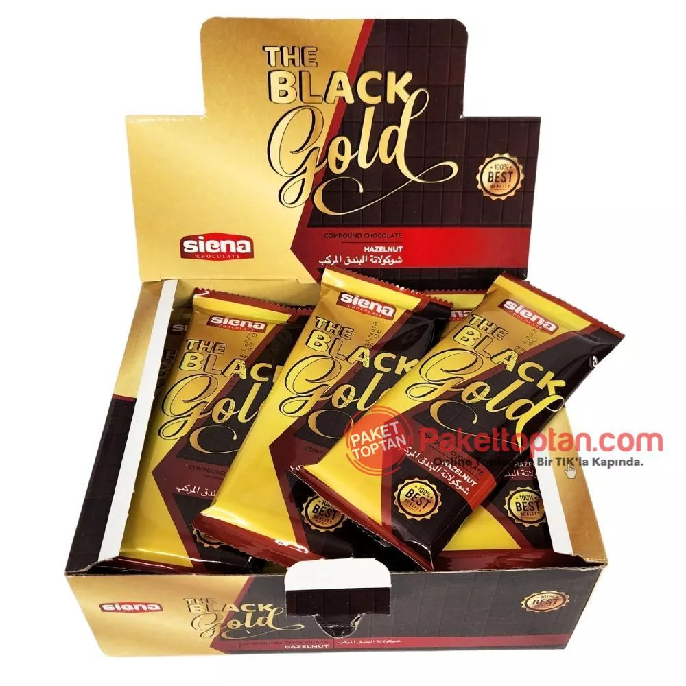 Siena Black Gold Hazelnut 40 Gr Kokolin