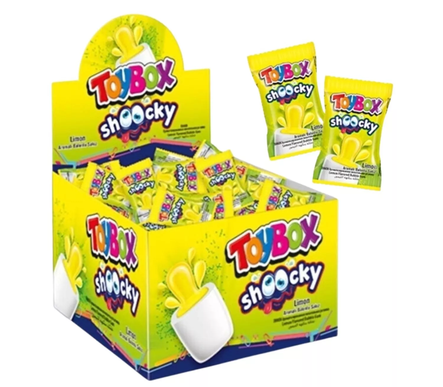 Toybox Shoocky Limon Aromalı Sakız